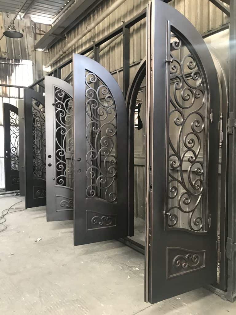 Open Iron Doors