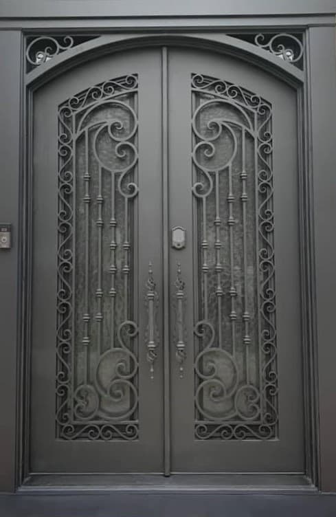Iron door